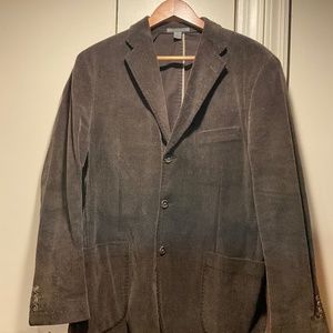 Corduroy brown sports jacket,